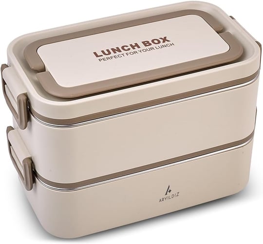 Aryıldız Bento Lunch Box Beige 2000 ml