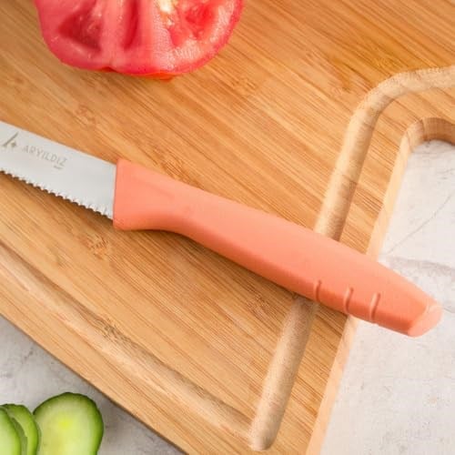 Aryıldız Primo Domates Bıçağı Somon 10 cm