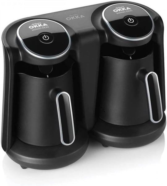Arzum Okka Arzum OK006-K OKKA Minio Duo Türk Kahvesi Makinesi, 8 Fincan Kapasite, 880 W, Krom