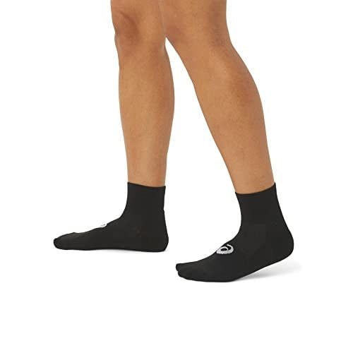 Asics 6lı Paket Quarter Unisex Siyah Koşu Çorabı, 3033B720-001