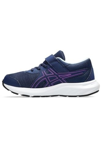 Asics CONTEND 9 PS Küçük Unisex Çocuk Lacivert Koşu Ayakkabısı, 1014A338-401