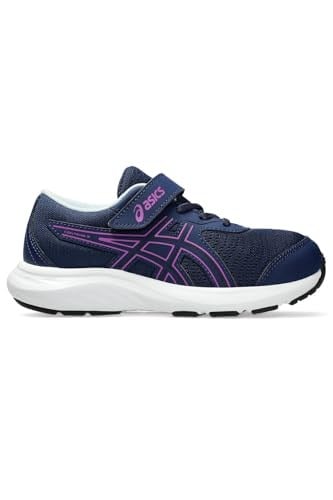 Asics CONTEND 9 PS Küçük Unisex Çocuk Lacivert Koşu Ayakkabısı, 1014A338-401