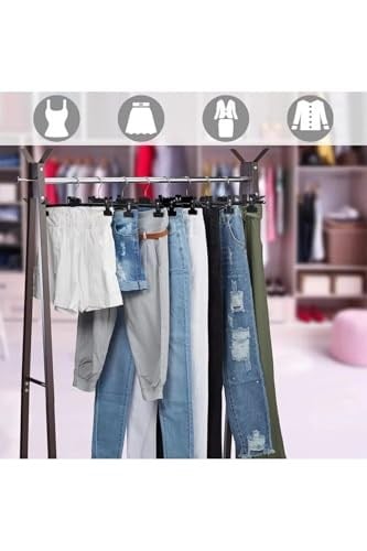 Askıcı Pantolon Askısı Mandallı Etek Askısı Ayarlı Klipsli 10 Adet 38 Cmaa-olg6712839201