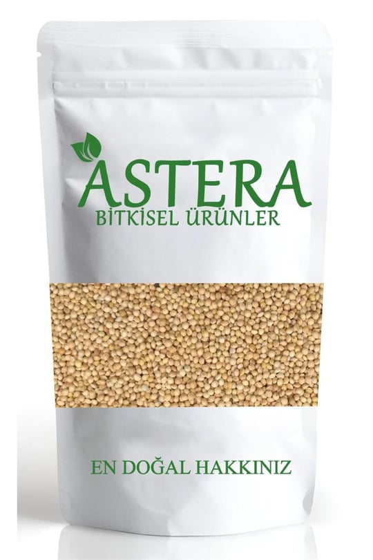 ASTERA 1 Kg Akdarı Tane ( Beyaz Darı ) Ak Darı Tane 1000 Gr