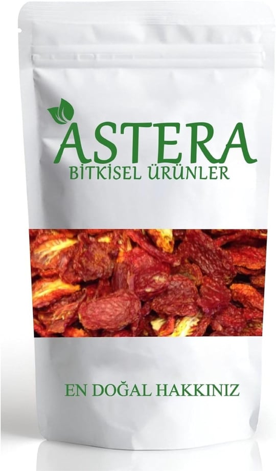 ASTERA 1 Kg Domates Kurusu ( Doğal - Güneşte Kurutulmuş - Koruyucu İçermez ) 1000 Gr