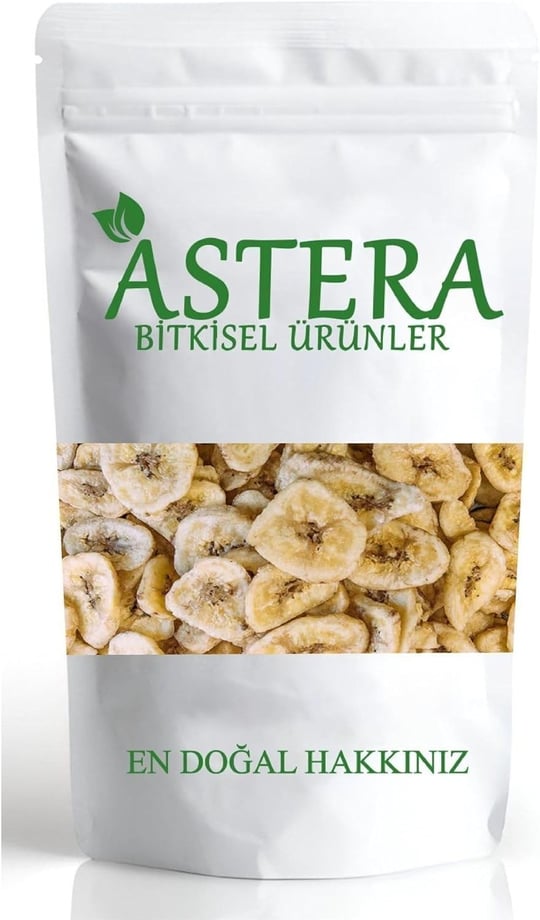ASTERA 1 Kg Muz Kurusu ( 1. Kalite ) Meyve Cipsi