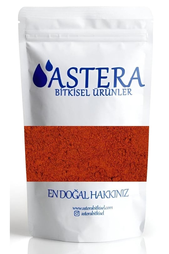 ASTERA 100 Gr Tatlı Toz Biber Yerli Biber Yeni Mahsül