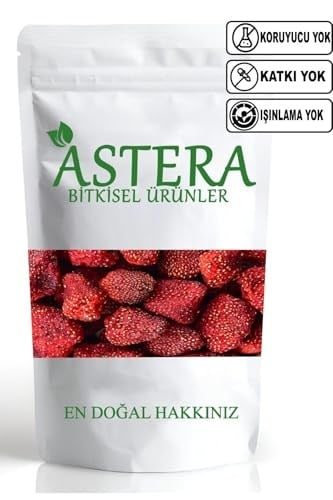 ASTERA 250 gr Çilek Kurusu ( 1. Kalite - Az Şekerli )