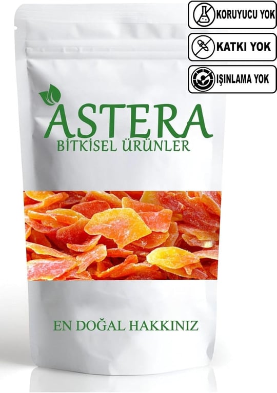 ASTERA 250 Gr Papaya Kurusu ( 1. Kalite )