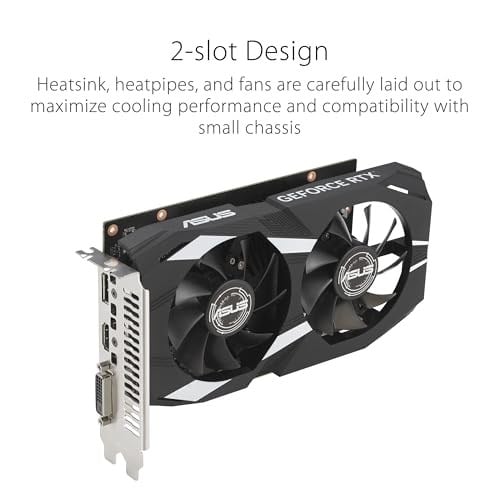 Asus Dual GeForce RTX 3050 OC DUAL-RTX3050-O6G NVIDIA 6GB GDDR6 96Bit DX12 Gaming (Oyuncu) Ekran Kartı - Seçenekler: DUAL-RTX3050-O6G, DUAL-RTX3050-O8G