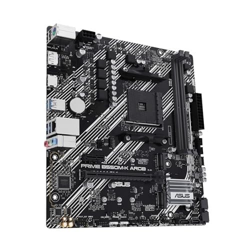Asus Prime B550M-K ARGB AMD B550 Soket AM4 DDR4 4866 Mhz mATX Gaming (Oyuncu) Anakart - Seçenekler: PRIME B550M-K ARGB, PRIME B550M-K