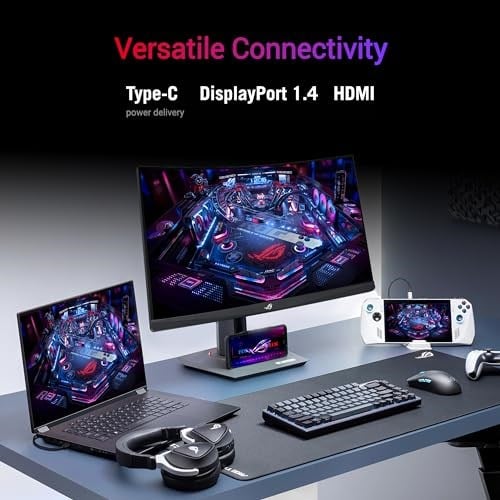 Asus Rog Strix XG27WCS 27 180Hz 1ms WQHD Fast VA FreeSync Gaming (Oyuncu) Monitör - Seçenekler: 27inc-180Hz-2K, 31.5inc-180Hz-2K