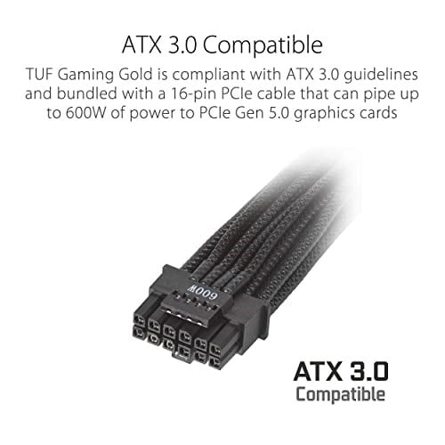 ASUS TUF GAMING-750G 80+ GOLD 750W MODÜLER ATX 3.1 UYUMLU 10 YIL GARANTİ