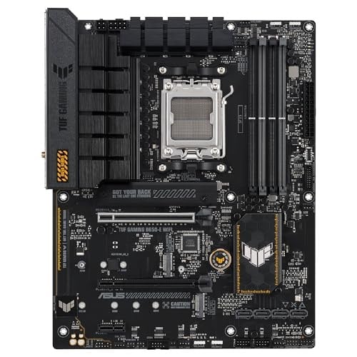 ASUS TUF Gaming B650-E WIFI AMD B650 AM5 DDR5 8000 DP HDMI 3x M2 USB3.2 WiFi 6E + BT AURA RGB 2.5Gbit LAN ATX TUF PROTECTION, Q-Design, Armoury Crate, Ana