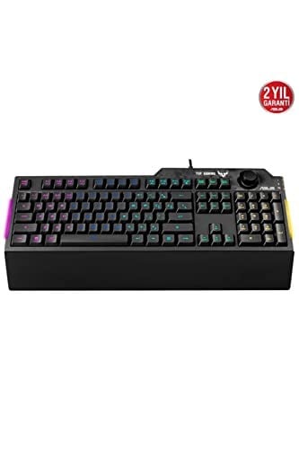 Asus TUF Gaming K1 RGB Mekanik Hisli Kablolu Gaming (Oyuncu) Klavye