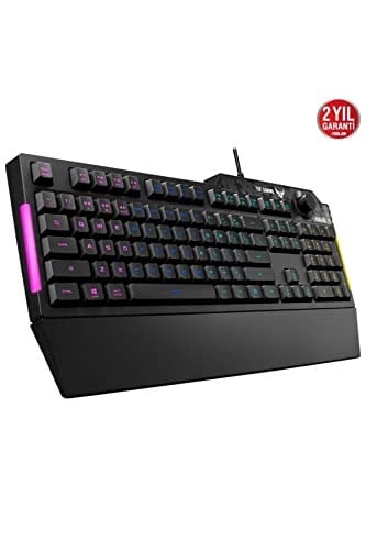 Asus TUF Gaming K1 RGB Mekanik Hisli Kablolu Gaming (Oyuncu) Klavye