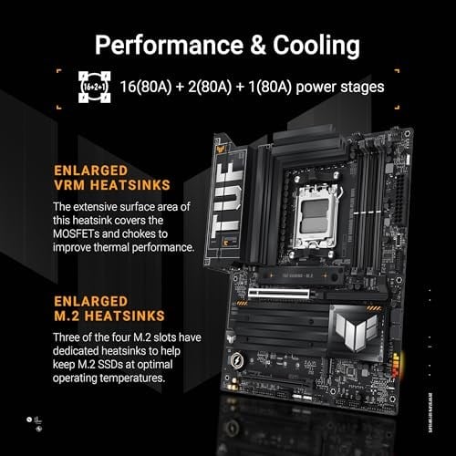 Asus TUF GAMING X870-PLUS WIFI AMD X870 Soket AM5 DDR5 8000+(OC) MHz ATX Gaming (Oyuncu) Anakart - Seçenekler: TUF GAMING X870-PLUS WIFI, TUF GAMING X870-PRO WIFI7 W NEO...