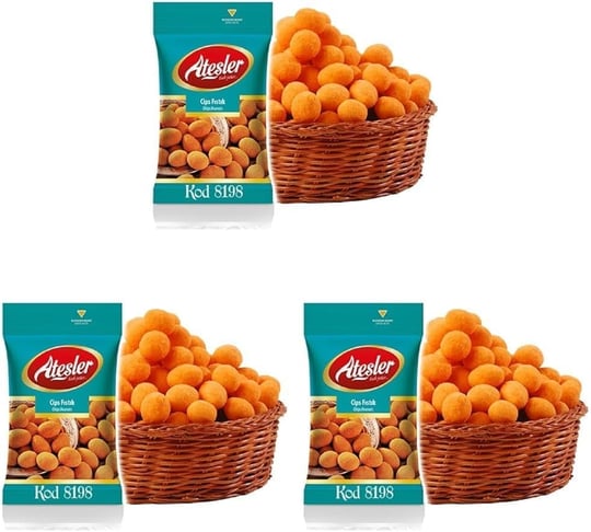 Ateşler Kuruyemiş Cips Fıstık Doypack 200 gr
