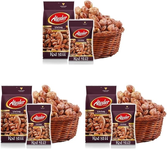 Ateşler Kuruyemiş Fıstık İçi Kavrulmuş 200 gr