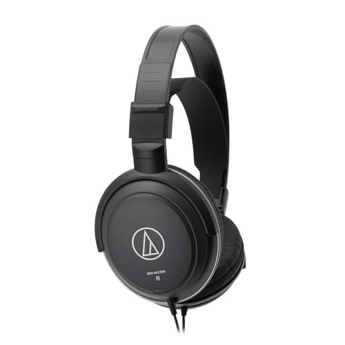 Audio-Technica ATH-AVC200 kapalı, dinamik kulaklık Siyah - Seçenekler: ATH-AVC200, ATH-AVC400