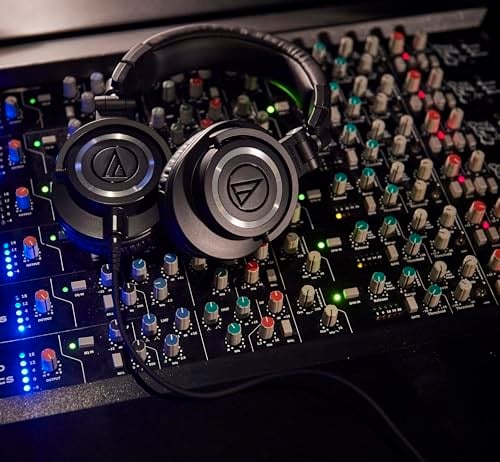 Audio-Technica ATH-AVC200 kapalı, dinamik kulaklık Siyah - Seçenekler: ATH-AVC200, ATH-AVC400