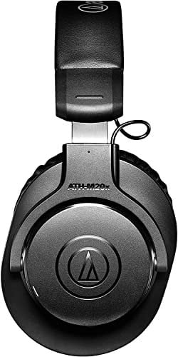 Audio-Technica ATH-M20xBT Kablosuz Kulak Üstü Kulaklık, Siyah, Ayarlanabilir