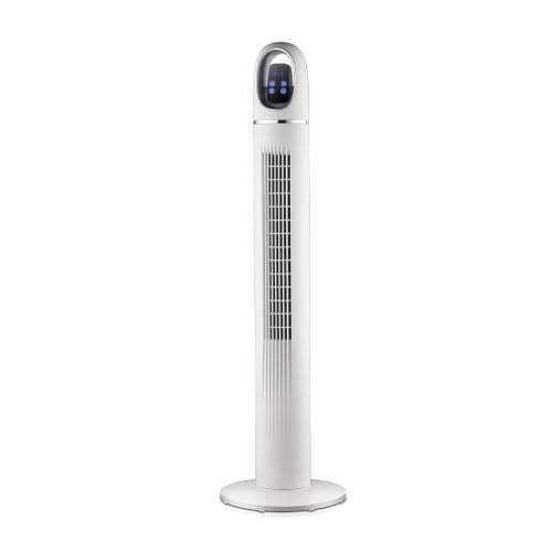 Auhma Kule Tipi Vantilatör 45W | Uzaktan Kumandalı ve Dokunmatik LED Ekranlı Sessiz Dik Vantilatör, 3 Farklı Çalışma Modlu, Zamanlayıcılı Enerji Tasarruflu Ev ve Ofis Tipi Kule Vantilatör