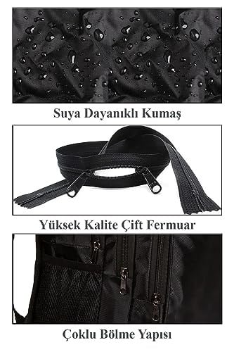 Av A Dos Çok Gözlü Çok Bölmeli Terletmeyen Ortopedik Sırt Destekli Lise Ortaokul Ilkokul Büyük Okul Çantası