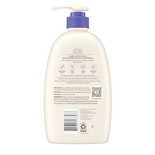 Aveeno Stress Relief Lavanta Kokulu Vücut Şampuanı 975ML