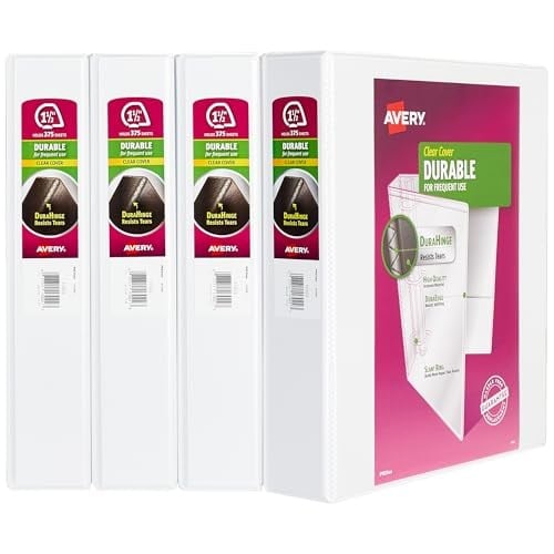 Avery Şeffaf dosya 4lü paket 1.5