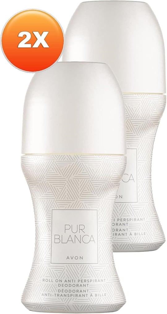 Avon Pur Blanca Kadın Rollon 50 Ml. İkili Set - Seçenekler: Tekli, İkili, Üçlü