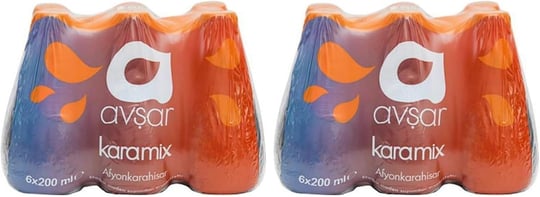 Avşar Karamix Maden Suyu 200 ml 6lı 2li paket