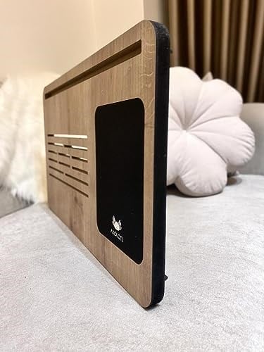 Axolotl Foldaway Telefon ve Tablet Bölmeli Katlanır Ayaklı Laptop Sehpası Notebook Bilgisayar Çalışma Masası