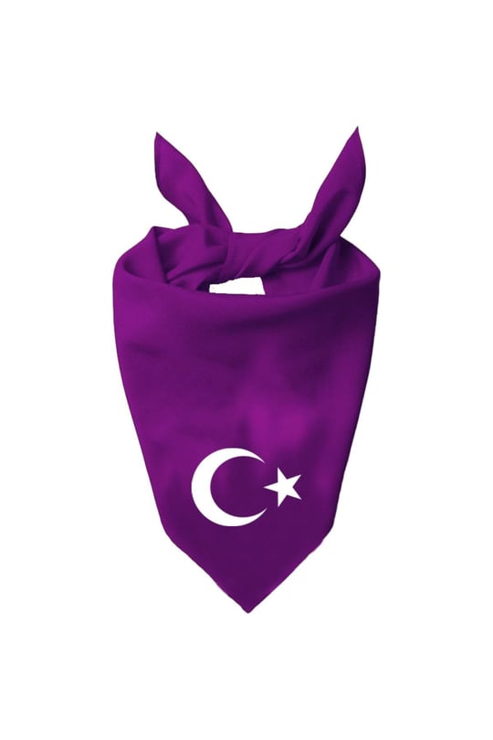 Ayyıldız Tek Renk Fular
