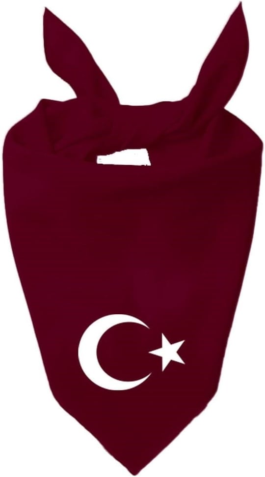 Ayyıldız Tek Renk Fular