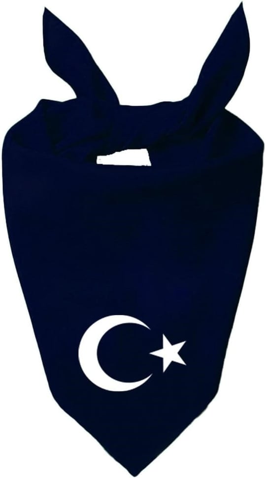 Ayyıldız Tek Renk Fular