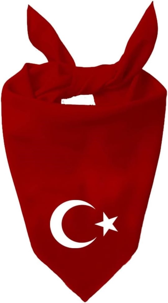 Ayyıldız Tek Renk Fular