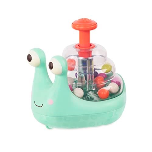 B. BX1561Z Bebek - Işıklı Top Popper - Parlayan Salyangoz Küçük Çocuklar - Gelişimsel Faydalar - Etkileşimli Oyuncak - 10 Ay + - Escar-Glooooow, Çoklu