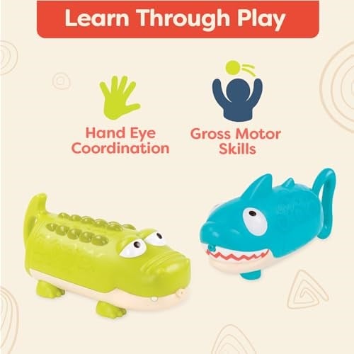 B.Toys Eğlenceli Su Tabancası Seti - Timsah ve Köpekbalığı