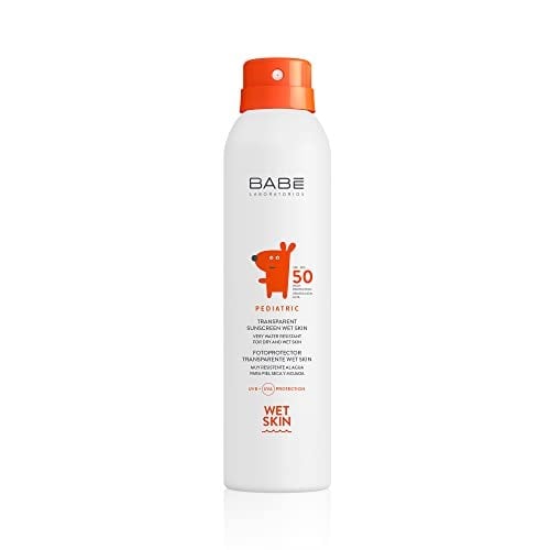 Babe Pediatric Transparent Sunscreen Wet Skin Spf 50 Bebek Ve Çocuk Için Güneş Spreyi 200 ml