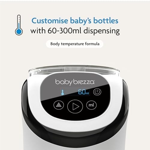 Baby Brezza Formula Pro Mini – Otomatik Toz Mama Hazırlayıcı Makine | Kompakt Tasarım | Ayarlanabilir Sıcaklık ve Miktar | BPA İçermez