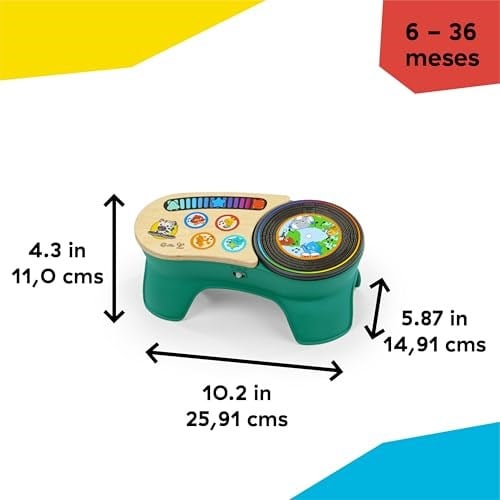 Baby Einstein + Hape Dj Discovery Müzikli Oyuncak Pikap, 6 Aylık Ve Daha Büyük Bebekler İçin