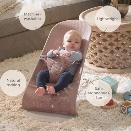 BabyBjörn Fedai Bliss, Örgü, Tozlu pembe