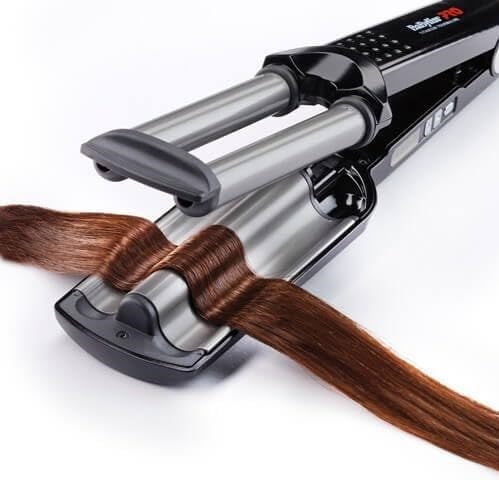 BaByliss Pro Ionic 3D WAVER Frisiereisen, 1er Pack