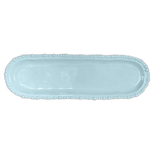 Baci Milano Joke Table Kitchen Melamin Oval Servis Tabağı 24 cm x Aqua