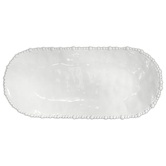 Baci Milano Joke Table Kitchen Melamin Oval Servis Tabağı 24 cm x Aqua