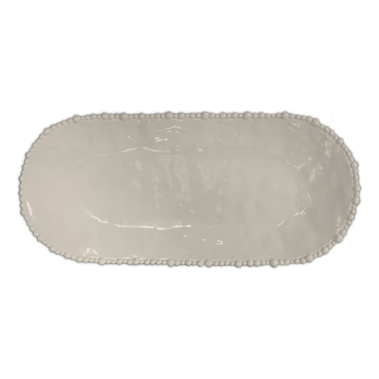 Baci Milano Joke Table Kitchen Melamin Oval Servis Tabağı 24 cm x Aqua
