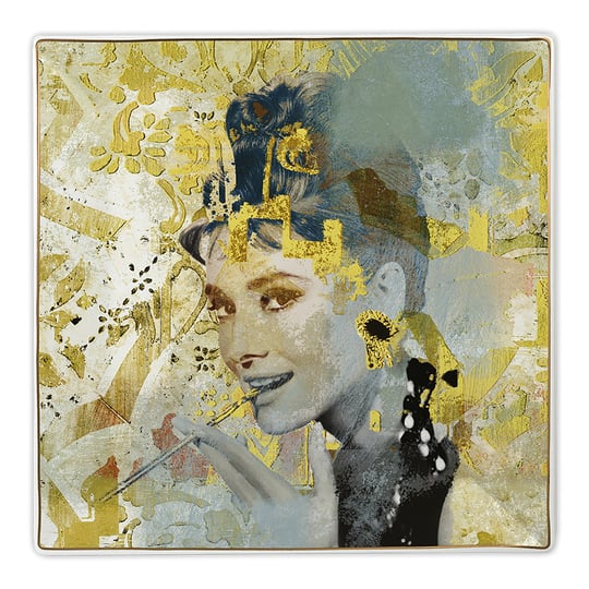 Baci Milano Memories Audrey Servis Tabağı 27 cm x 27 cm