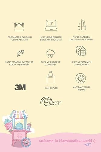 BACKPACK DIVA PINK SIRT ÇANTASI