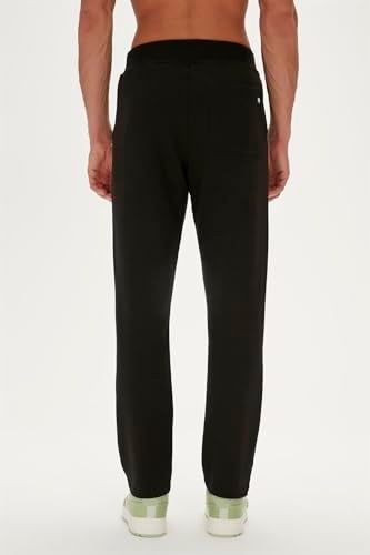 Bad Bear 23.02.14.001 Plain Sweatpants Siyah Erkek Eşofman Altı